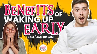 9 AMAZING Benefits of WAKING UP Early! | Morning Mastery Challenge
