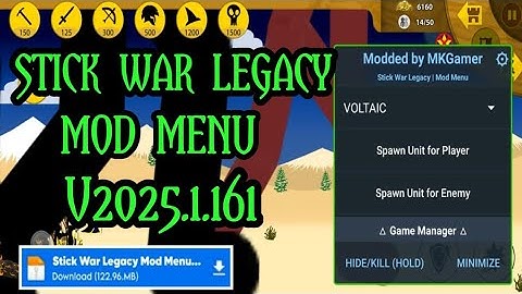 Stick War Legacy Mod Menu - V2025.1.161