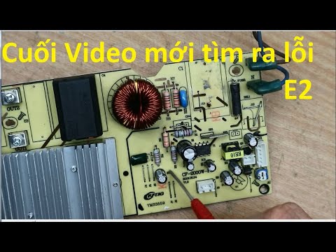 Video Bếp từ Sevilla báo lỗi E2.Phút cuối mới ra lỗi! - youtube