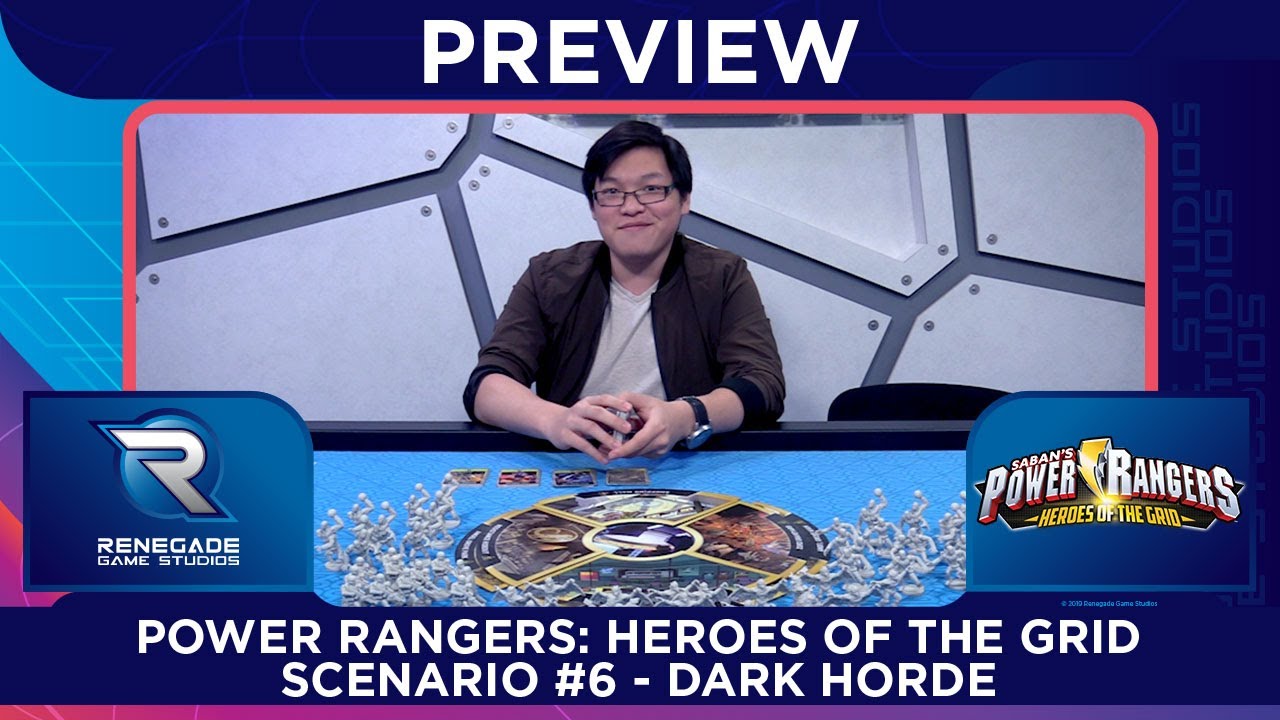 Power Rangers Heroes Of The Grid Scenarios Renegade Game Studios