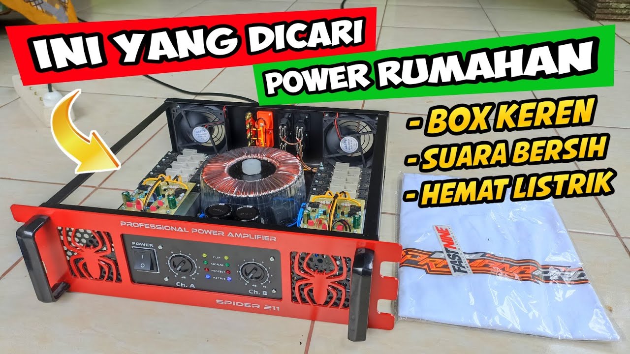 POWER INI SOLUSI SOUND RUMAHAN HOREG!! power 10A ekonomis