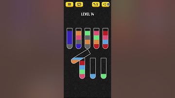 Water Sort Puzzle - level 14
