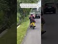 Kadang hidup tidak selalu lurus, tapi percayalah pasti sampai tujuan #funny #motorlucu