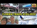 Florida Travel Vlog 2025 - Edinburgh to Orlando Via Washington Dulles With United Airlines!