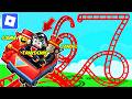 SUMAKAY KAMI NILA SAMMY at JANDEL sa 67 ROLLER COASTER | Roblox | My Themepark | Kuya Tank