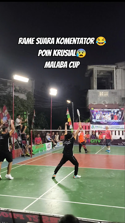 Rame banget suara komentator seru jadinya #badminton #bwf #bulutangkis #shortvideo  #badmintonlovers
