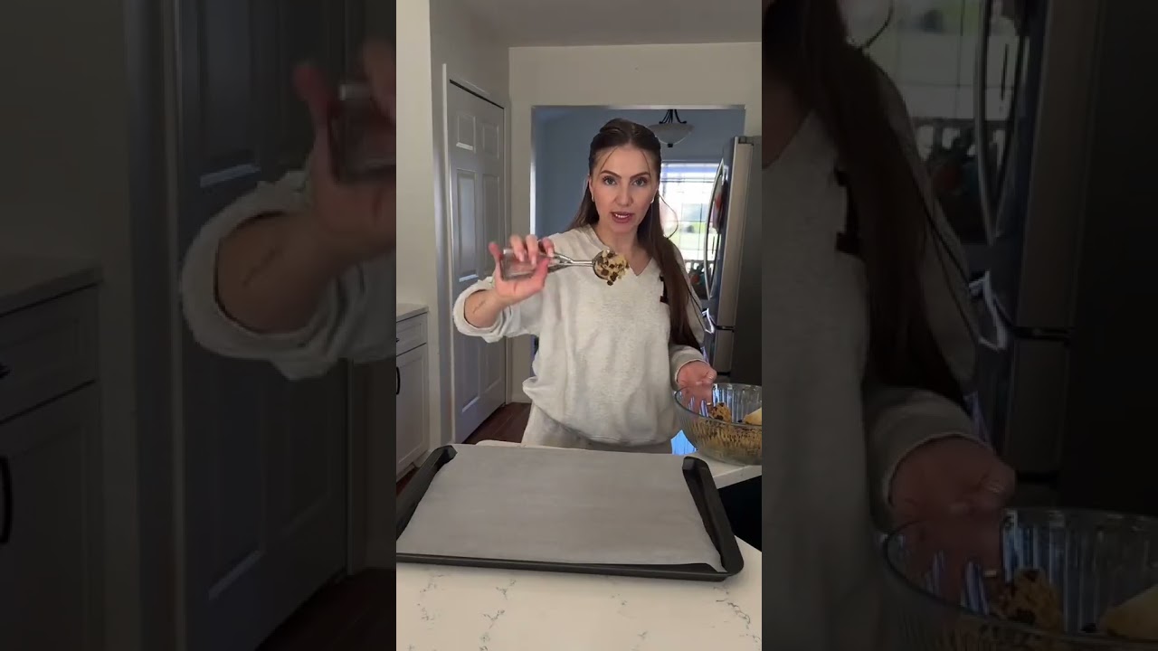 SPOOKY PB STUFFED COOKIES  Recipe  1 stick butter  melted  1 2 cup packed brown sugar  1 3 cup granu