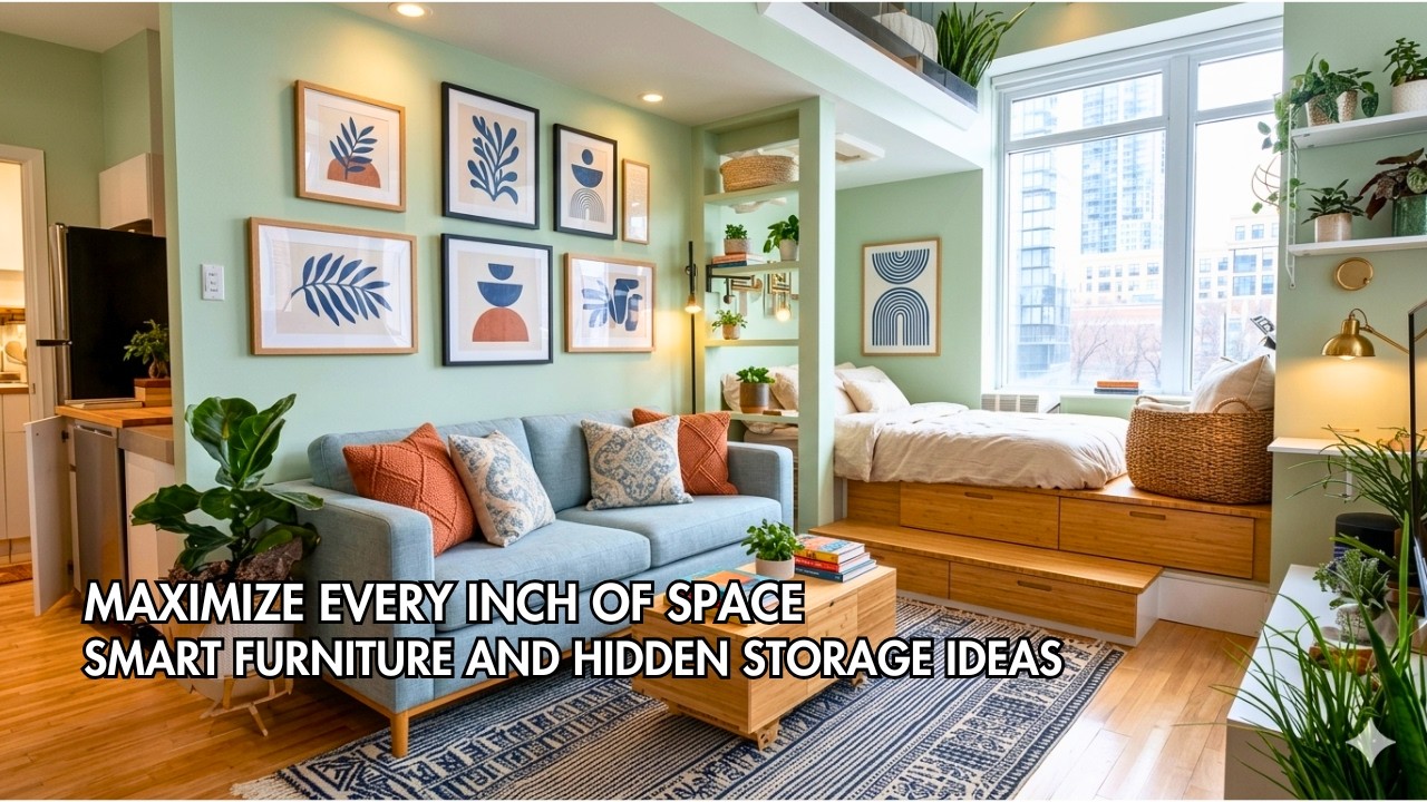 Genius Tiny Apartment Makeover Ideas That Instantly Maximize Space 🏡 ...