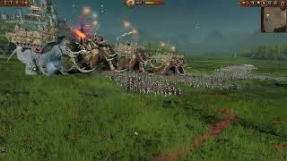 Norsca Mammoth Carnage #warhammer3