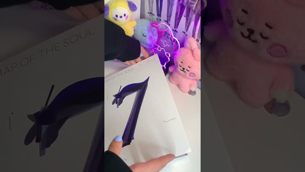 my photcard pull 🥹💜🫶🏻 unboxing BTS Map Of The Soul 7 ver. 2 💜 