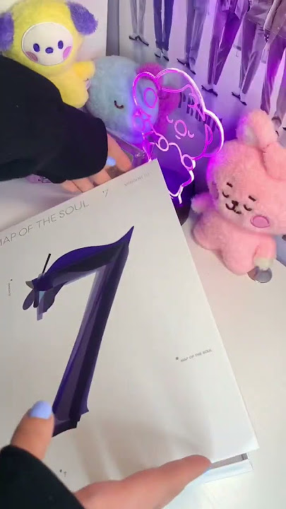 my photcard pull 🥹💜🫶🏻 unboxing BTS Map Of The Soul 7 ver. 2 💜 #bts #btsarmy #btsalbum #bangtan