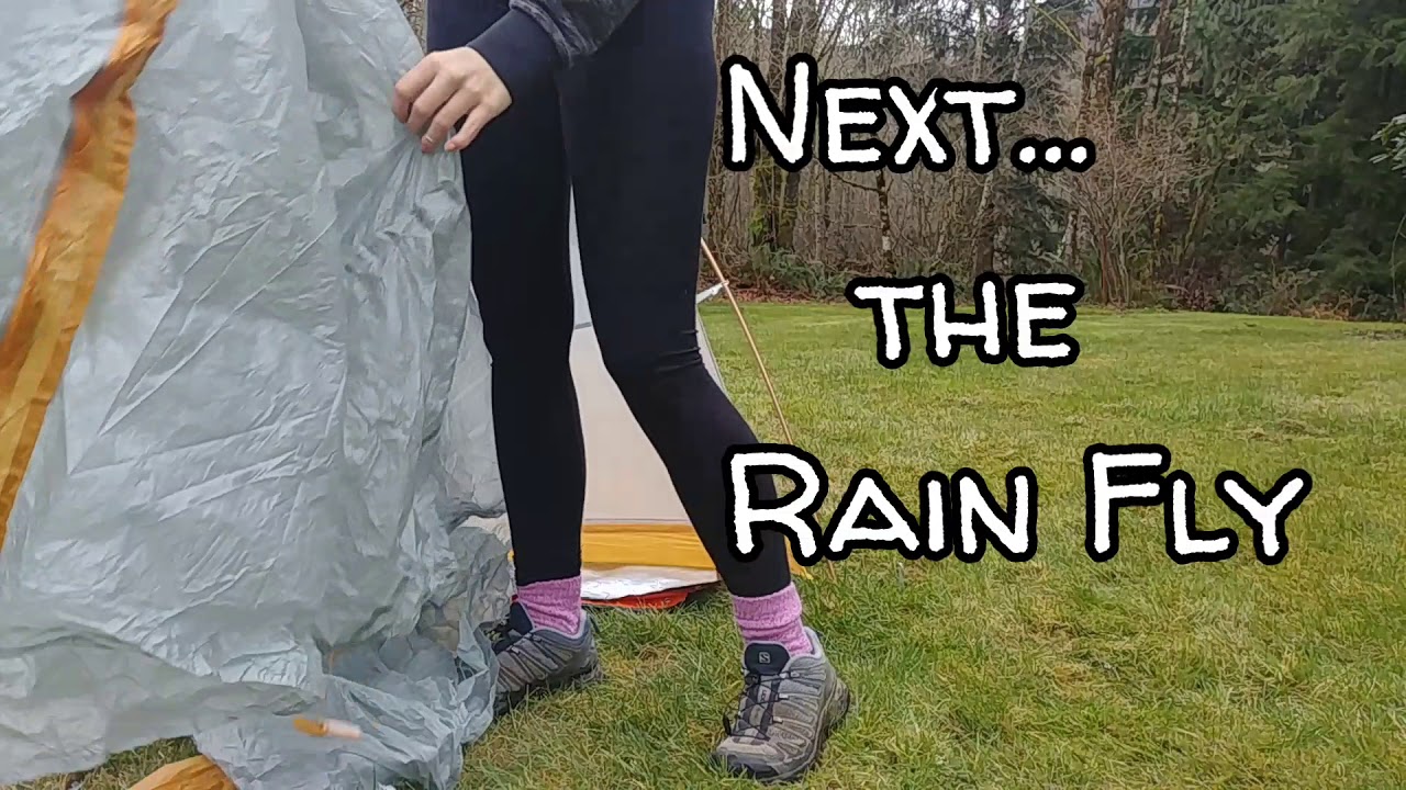 My Tent and Footprint (aka) Ground Tarp. 2018 Appalachian Trail Gear.