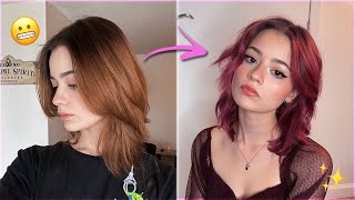 BLEACHING &amp; DYEING MY HAIR PINK/MAUVE with ARCTIC FOX