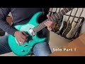 Steve Lukather - Running with the Night - guitar solo cover - HD 720p