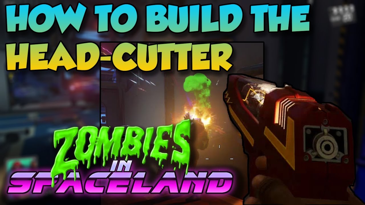 HOW TO BUILD THE HEADCUTTER! WONDER WEAPON PISTOL! Spaceland Zombies