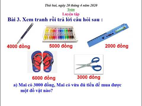 Toán 3: Luyện tập