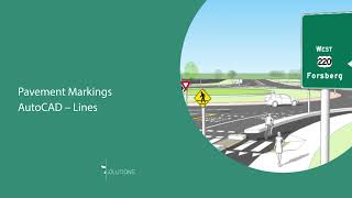 GuideSIGN Sigma & Plus - Line Pavement Markings in AutoCAD
