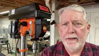 VEVOR BENCH TOP 12” Varible SpeedDrill Press Review and Setup