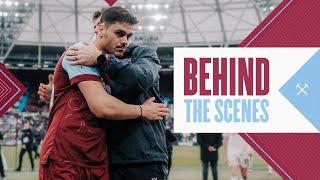 Hammers Score Two Goals In Six Minutes | West Ham 2-0 Manchester United | Behind the Scenes