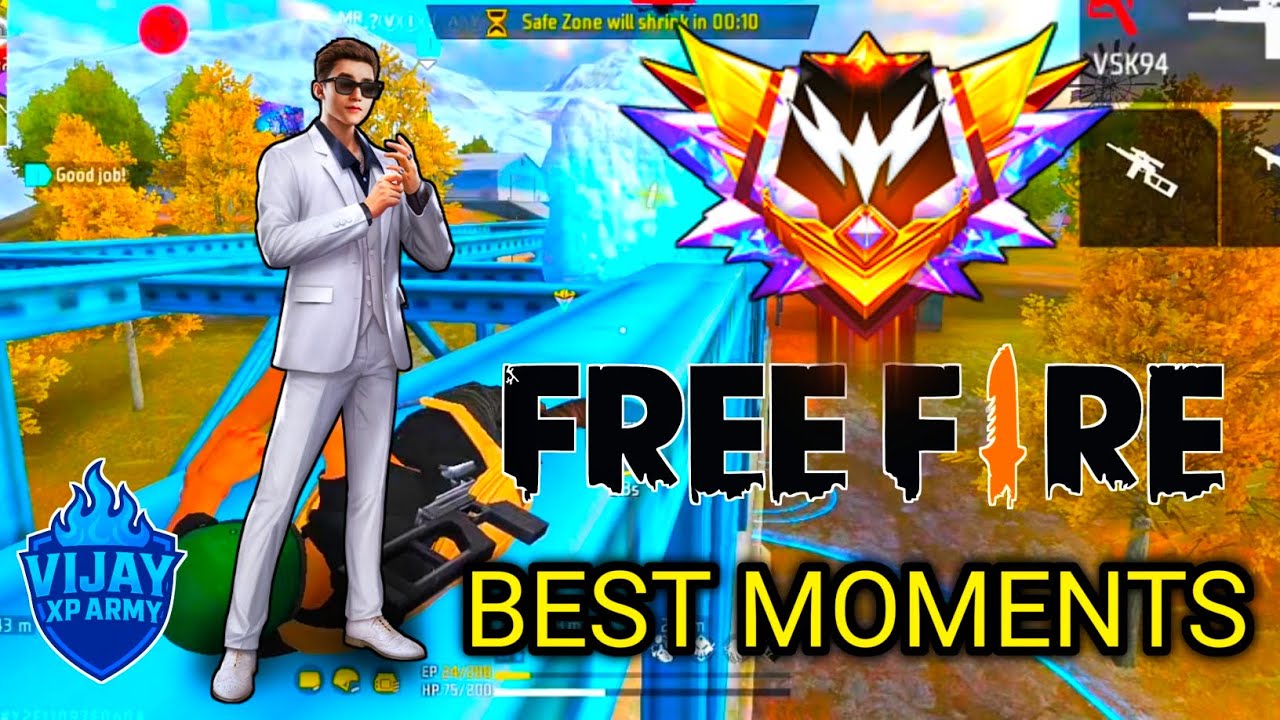 "🔥 Free Fire BR Rank Match: EPIC Moments & Crazy Clutch Plays! 🔥"