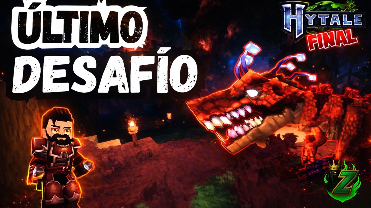 🦖 EL BIOMA DE LOS DINOSAURIOS… y el TEMIDO REX | FINAL de Supervivencia en Hytale