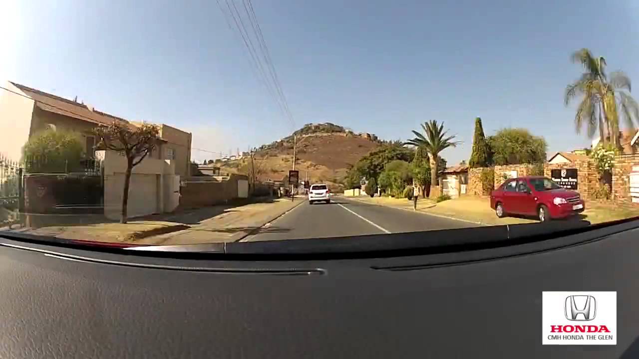 Honda The Glen Directions from the North or West Rand YouTube