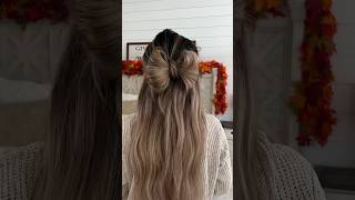 Ribbon ? hair tutorial hairstyles hairtutorial bunhairstyle buntutorial hairinspo hairideas