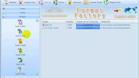 Como Convertir Videos, Musica, Fotos Con Format Factory