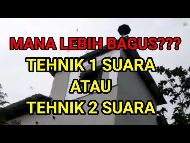 lebih bagus tehnik 1 suara atau  tehnik 2 suara class=