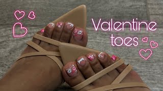 Do My Toes With Me! Valentines Day Edition 💕 by Vee Nailedit 10,233 views 3 months ago 14 minutes, 57 seconds