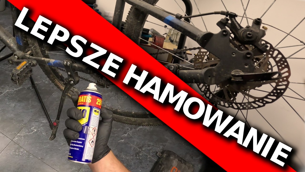 Hamulce tarczowe mechaniczne - wyciskam z nich 100%