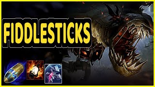 FIDDLESTICKS VS GRAVES - 4/2/7 KDA JUNGLE GAMEPLAY CHALLENGER I