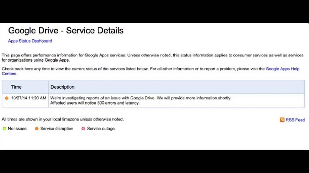 Is Google Drive Having Issues? Find Out Why HQ YouTube