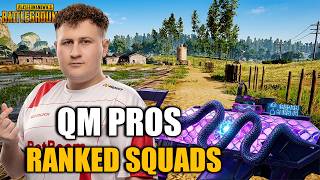Bestoloch (QM Pros) Go INSANE in Ranked Squads 🔥 ADOUZ1E, Molodoct, f1lfirst Full Carry (PUBG)