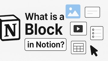 What is a block in Notion?