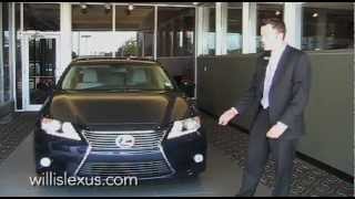 A Look at the Redesigned 2013 Lexus ES 350 at Willis Lexus in Des Moines, Iowa