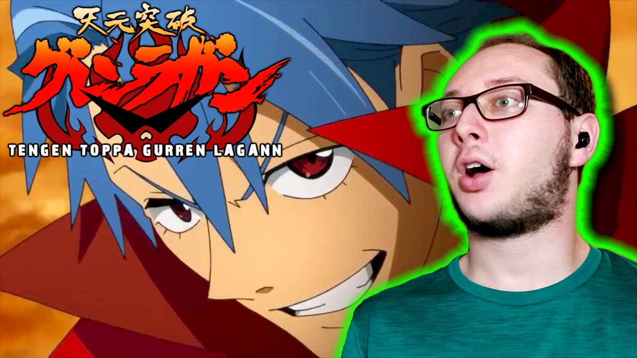 Gurren Lagann ALL Openings 13 Reaction Anime OP Reaction YouTube