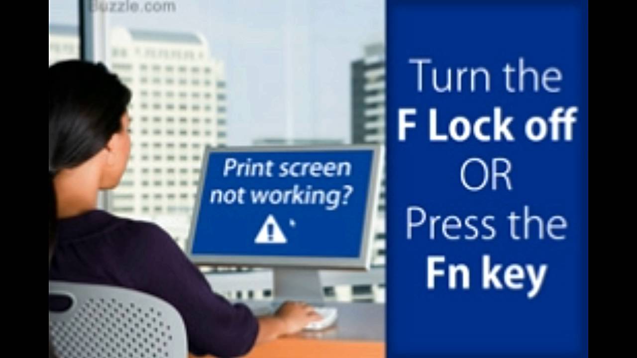 Print Screen Working Troubleshooting Tips - YouTube