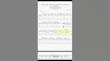 Thumbnail of Passacaille - Suite No. 7 in G minor, HWV 432 (G. F. Handel) - for Classical Guitar
