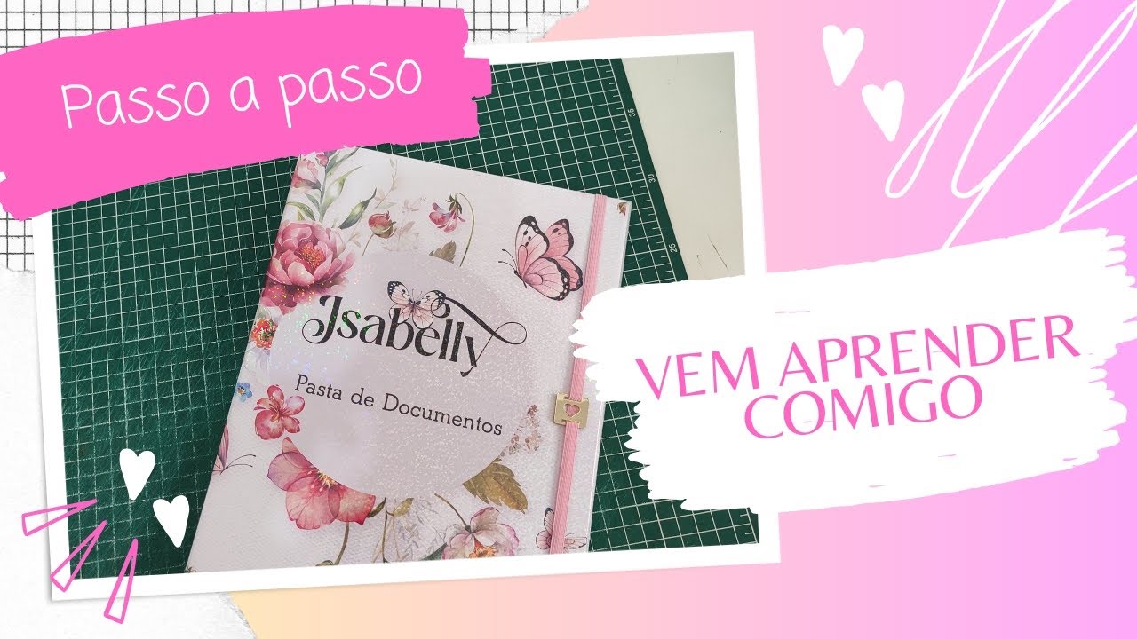 PASSO A PASSO PORTA DOCUMENTOS A4  | FAÇA E VENDA MUITO