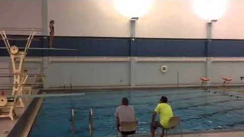 Lexi Epperson Diving 3 meter Reverse Dive