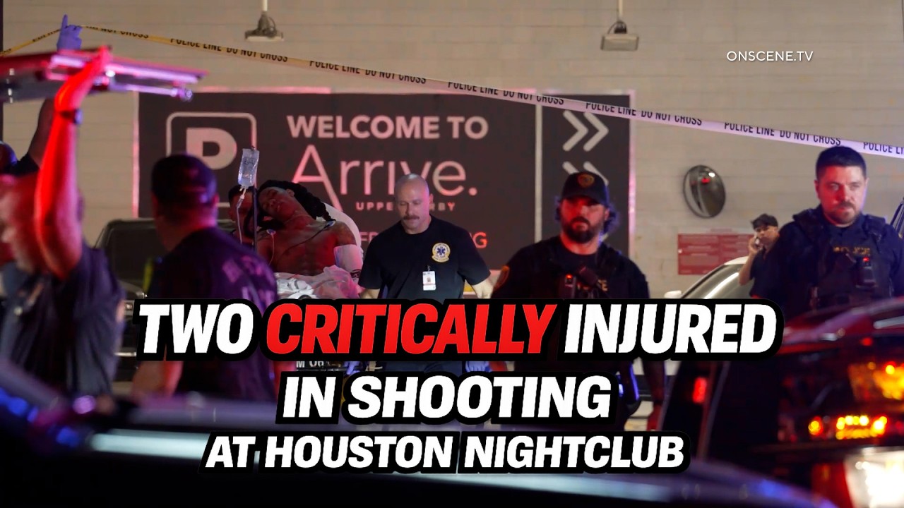 Two Critically Injured In Shooting At Houston Nightclub - YouTube