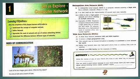13🌺Class-8 Computer Let us Explore Computer Network DAV ll Class-8 Computer Chapter-1 dav ll Page-17