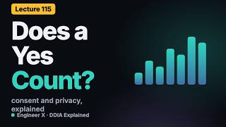 Consent, GDPR and Privacy for Developers: When a Yes Counts | DDIA Explained L115