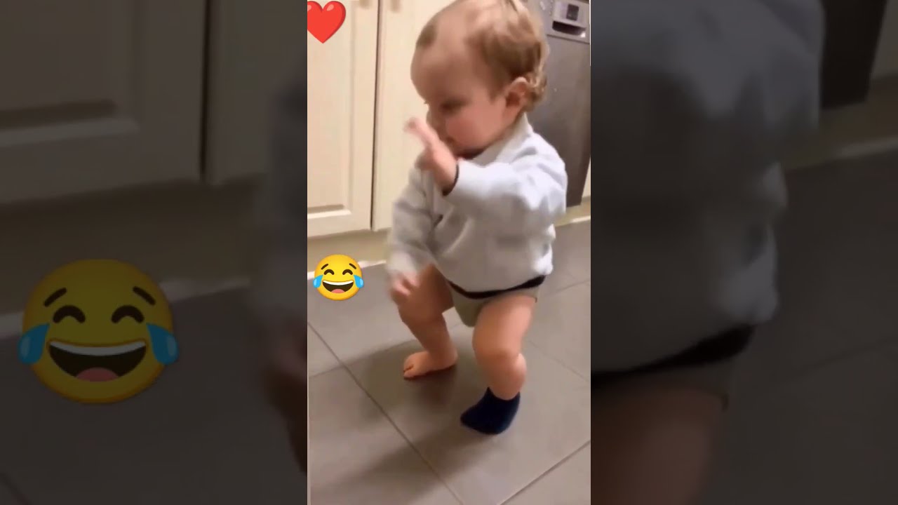 Cute funny baby dancing shorts