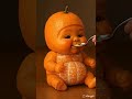 Cute Baby Orange Eating ASMR 🍅🥄 | #aianimation #cartoon  #nurseryrhymes#catscooking #animals