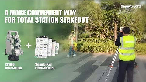 A More Convenient Way For Total Station Stakeout