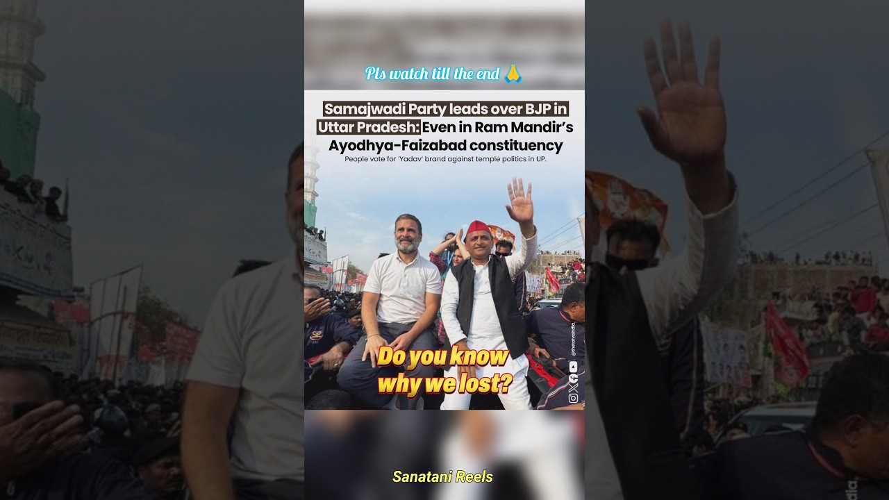 The reason behind bjp's defeat in ayodhya 😔😭 #shorts #up #ayodhya #bjp #modi