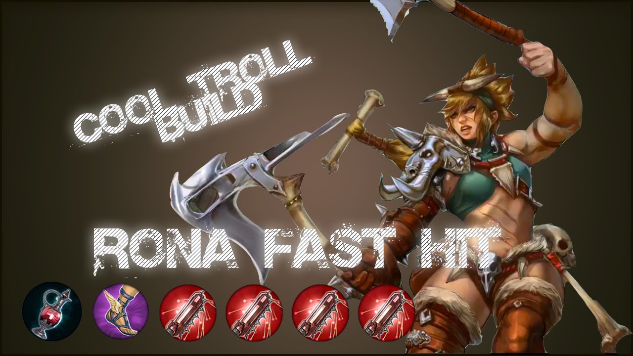 Vain Glory | Rona | Bonesaw troll build