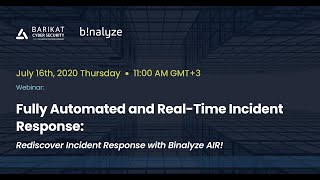 [Webinar] Rediscover Incident Response with Binalyze AIR!